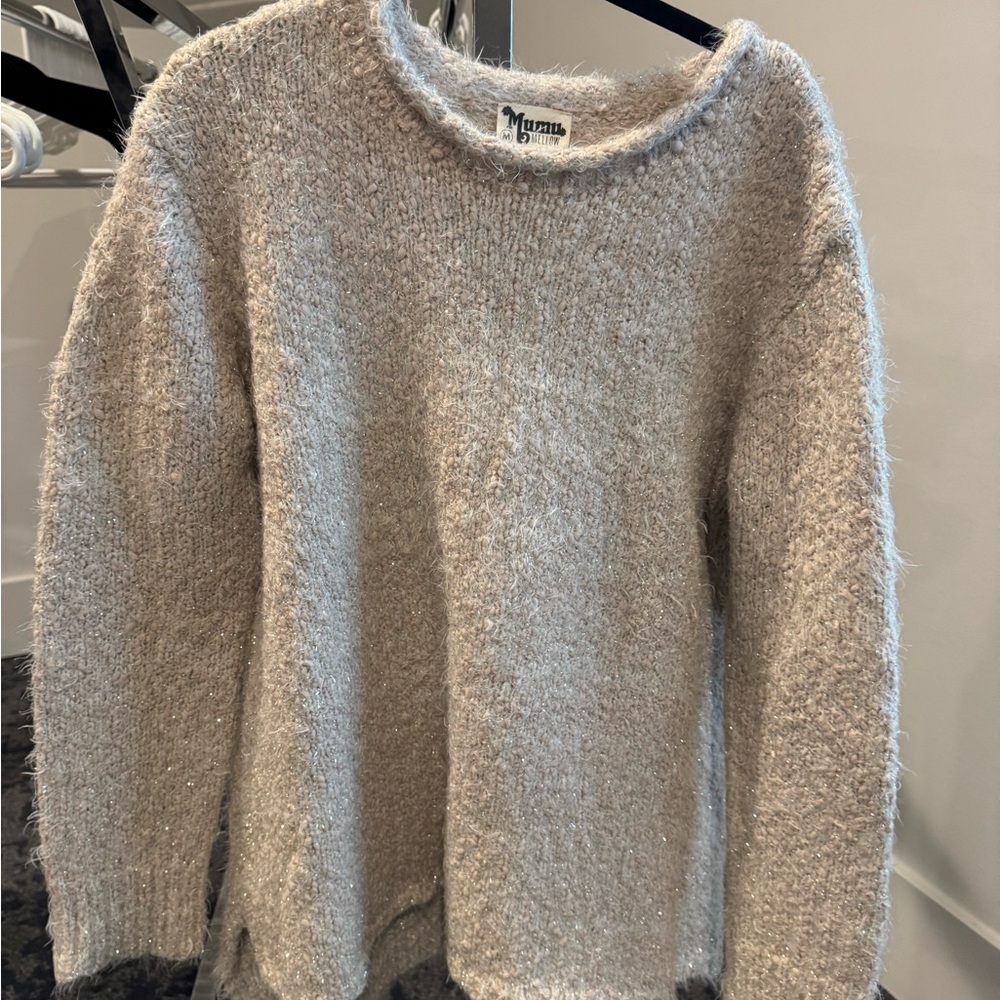 Show Me Your MuMu Soft Gray Sweater